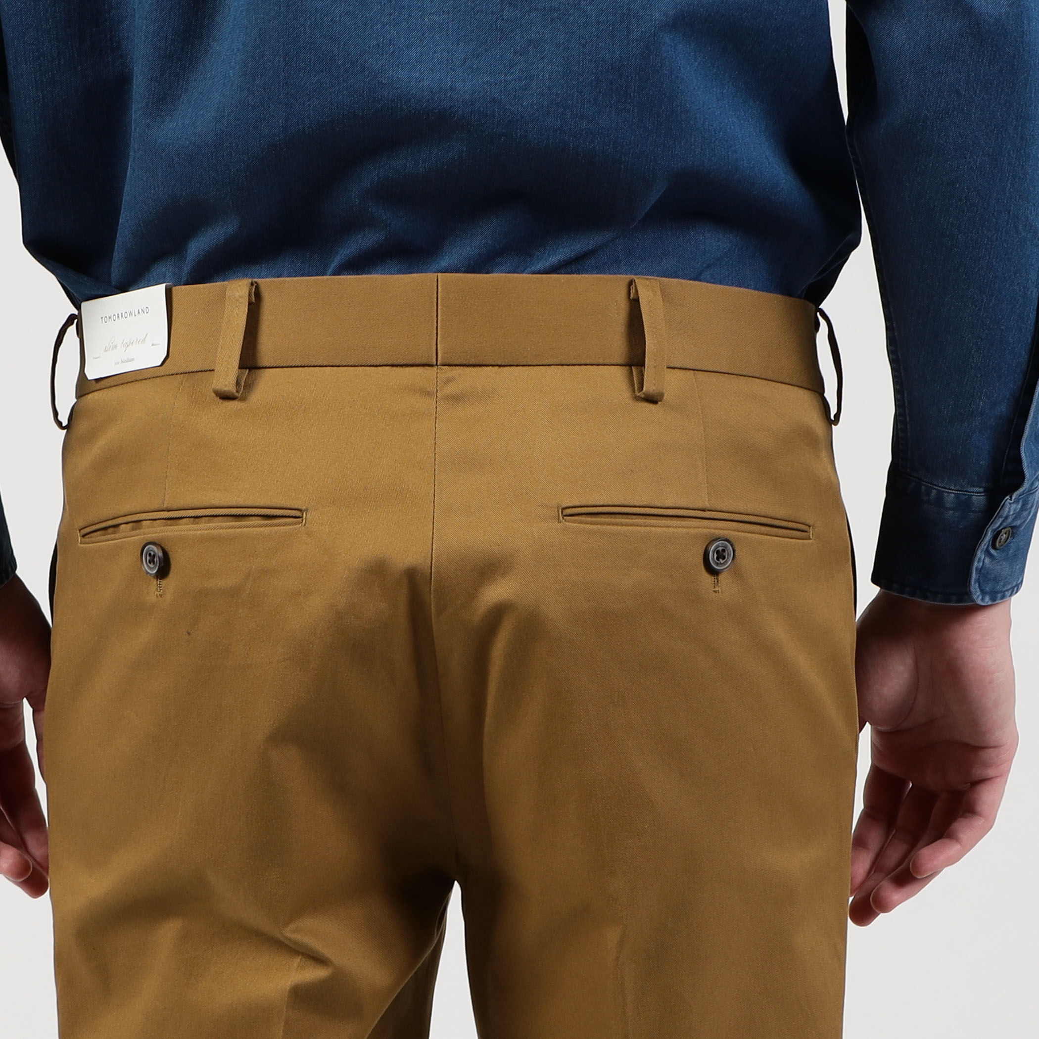 □チノストレッチ スリムテーパードパンツ｜トゥモローランド 公式通販