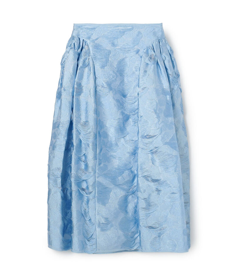 CECILIE BAHNSEN LONG SKIRT ジャカードスカート