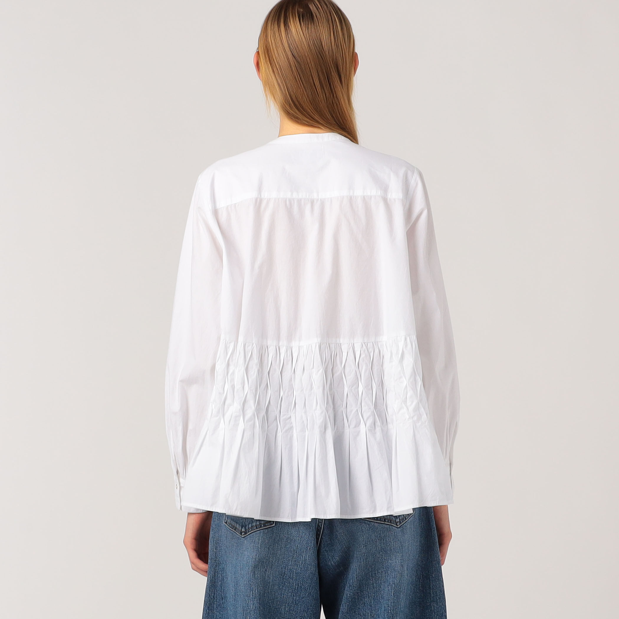 別注】ne Quittez pas BLACK Tuck ブラウス｜トゥモローランド 公式サイト