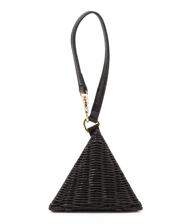 SOULEIADO ラタン トライアングルバッグ