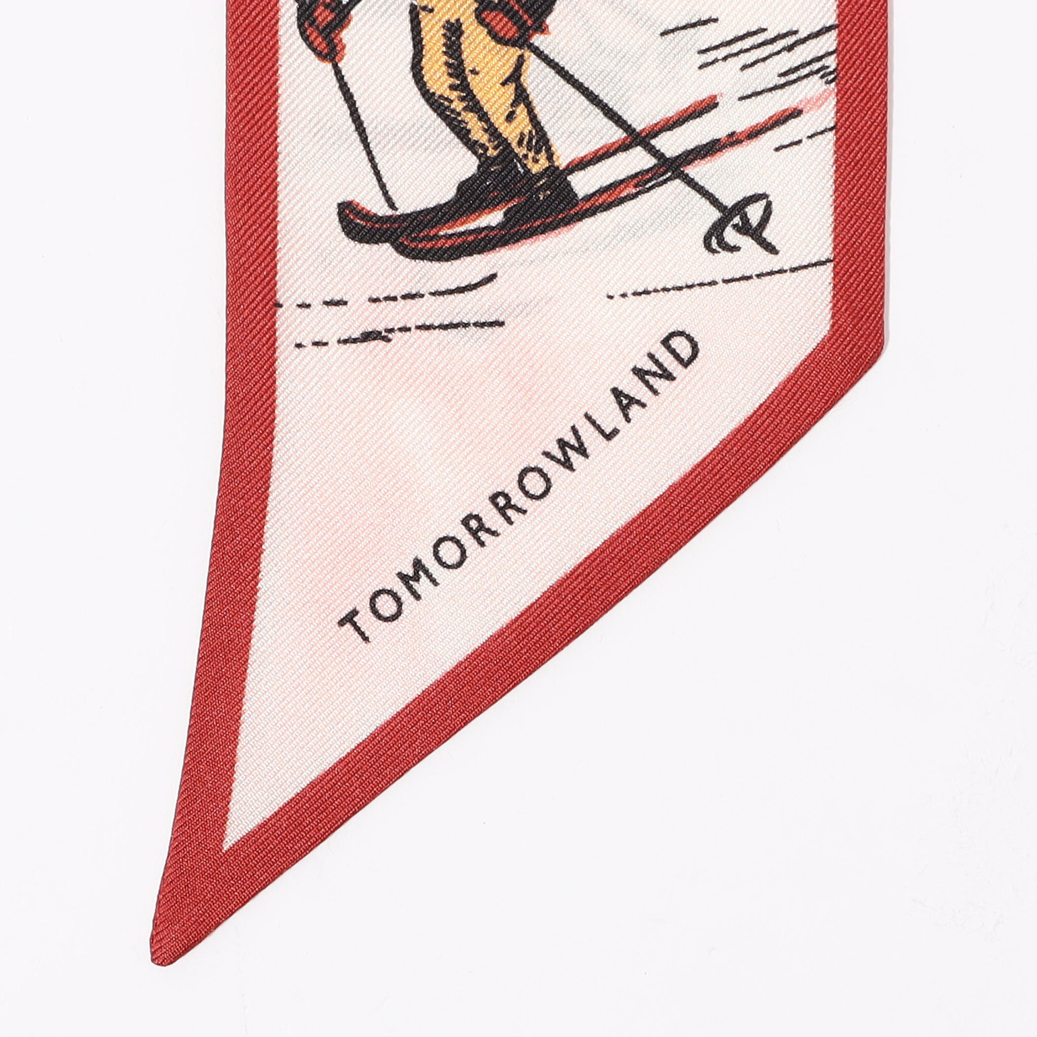 Atelier TOMORROWLAND WINTER SPORTS BANDEAU シルクスカーフ