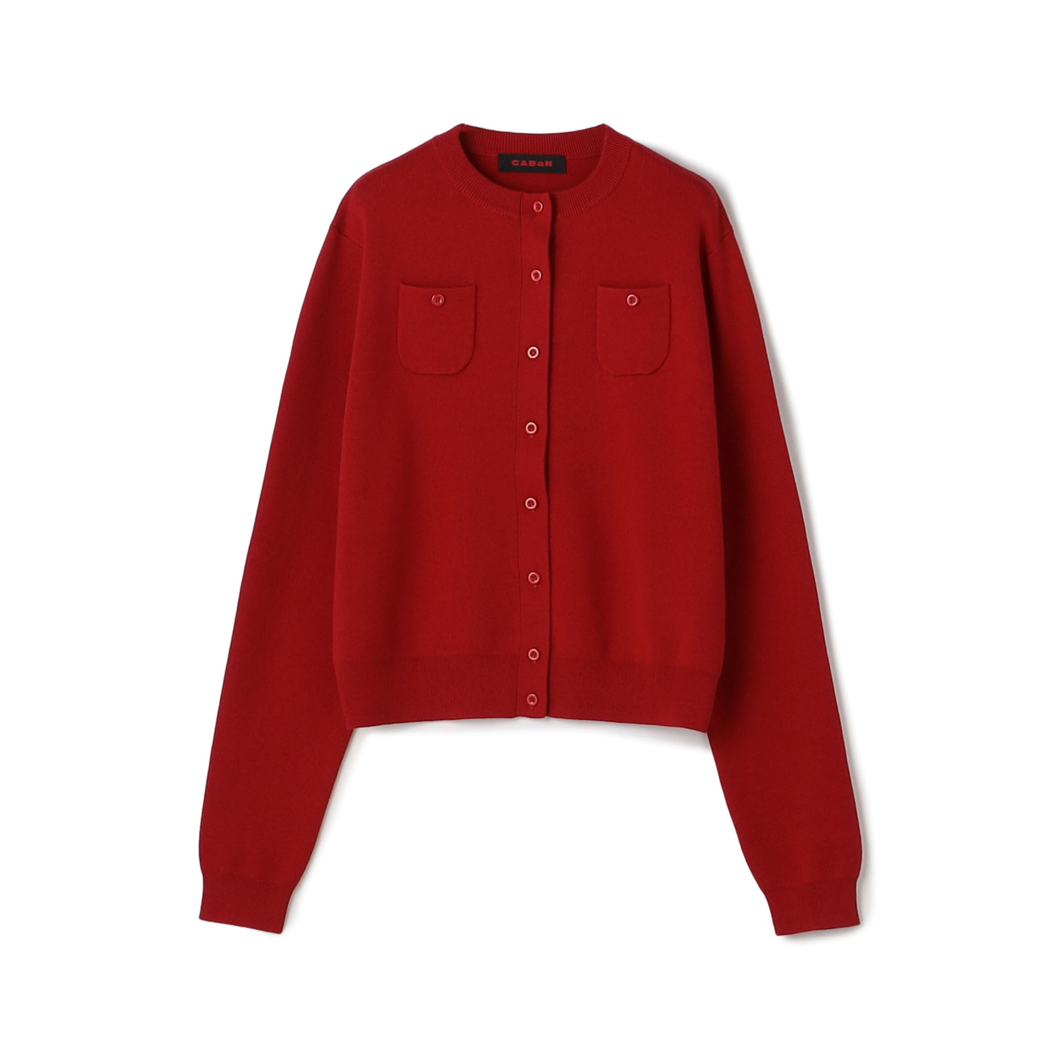 CABaN カーディガン　新品 コットンカシミヤ クルーネックカーディガン｜トゥモローランド