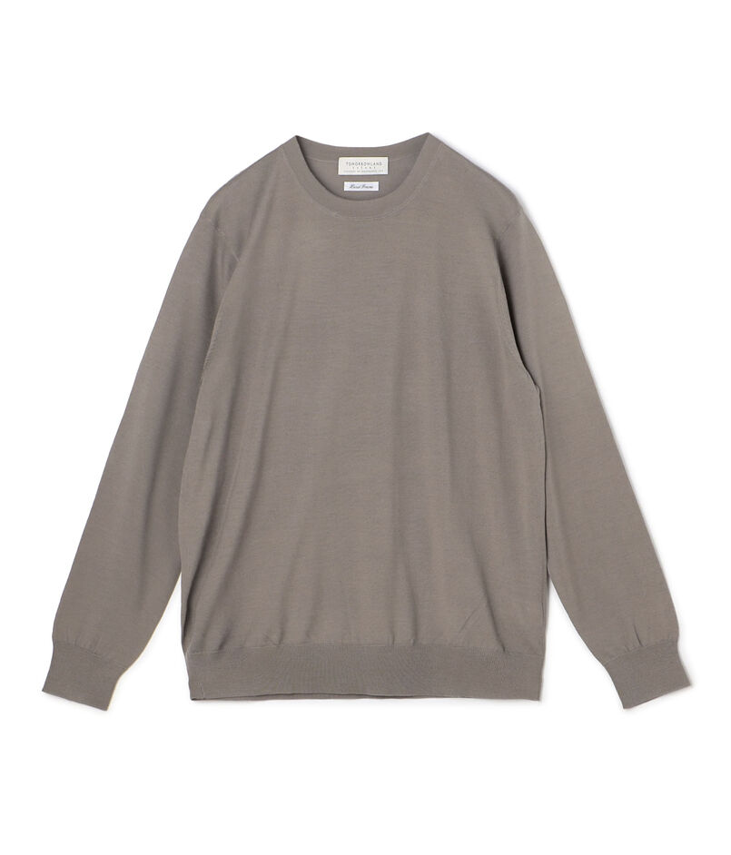 TOMORROWLAND tricot スーパーファインメリノウール クルーネックプルオーバー