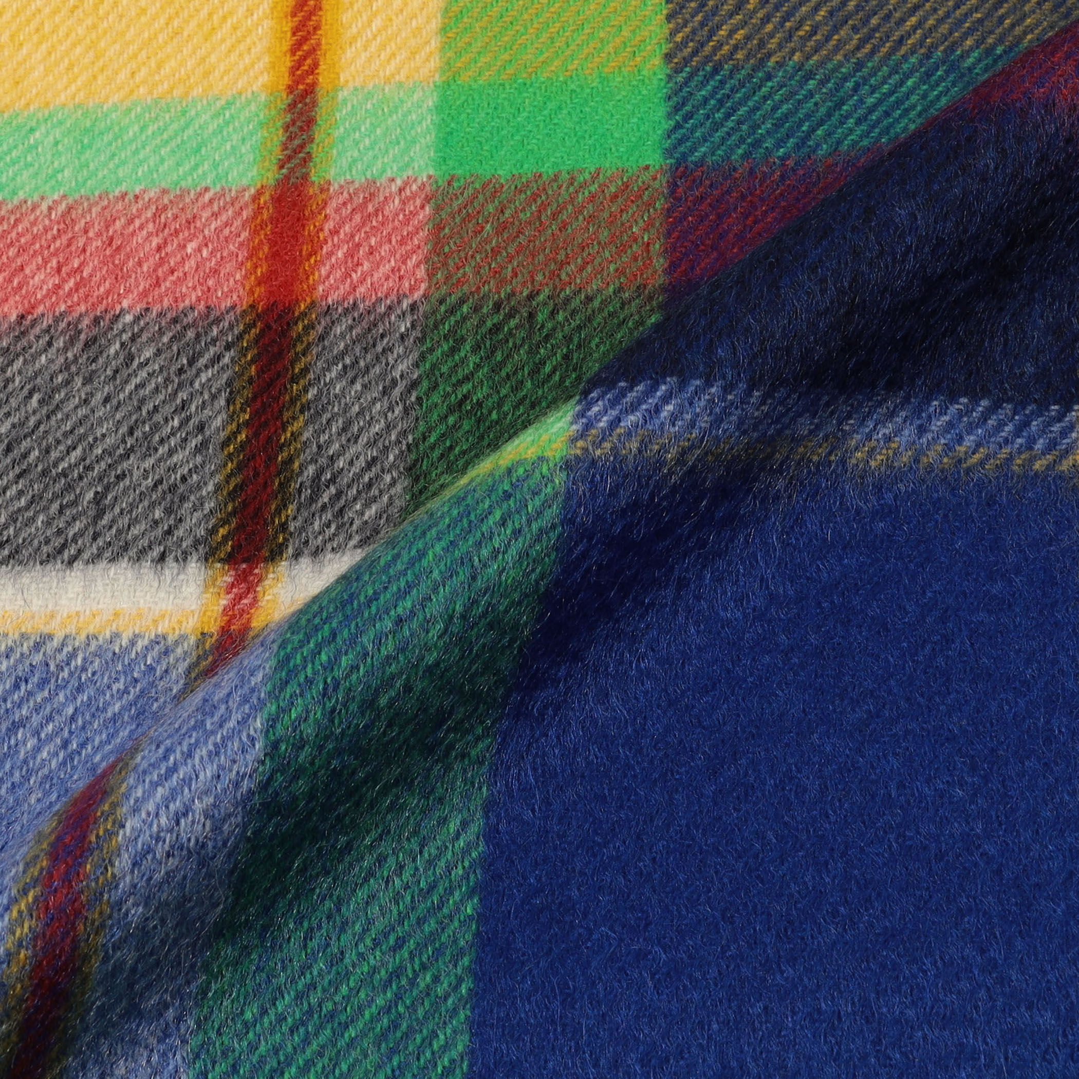 Joshua Ellis Plaid カシミヤストール｜トゥモローランド 公式通販