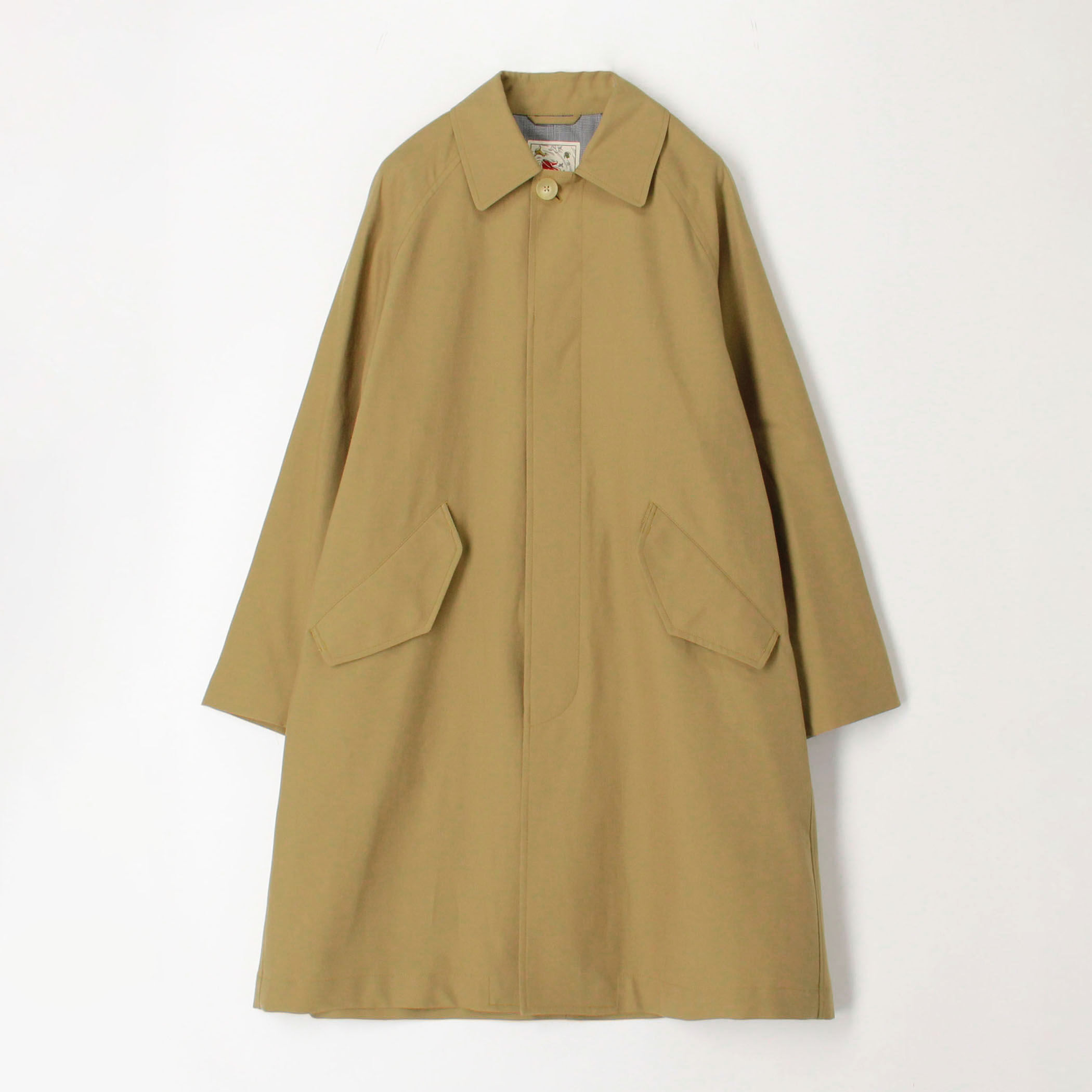 コットンウール ステンカラーコート POPLIN TRENCH｜トゥモローランド 