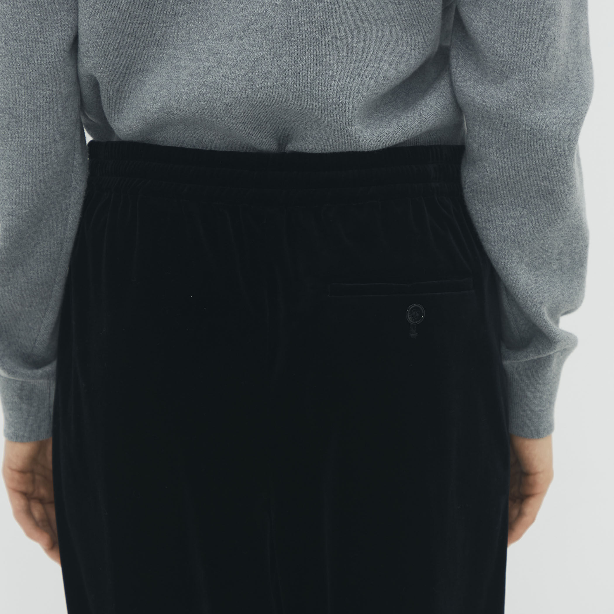 ソフトベロア セミワイドパンツ｜トゥモローランド 公式通販