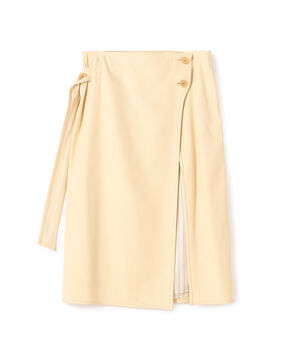 ウールレーヨンツイル オーバースカート