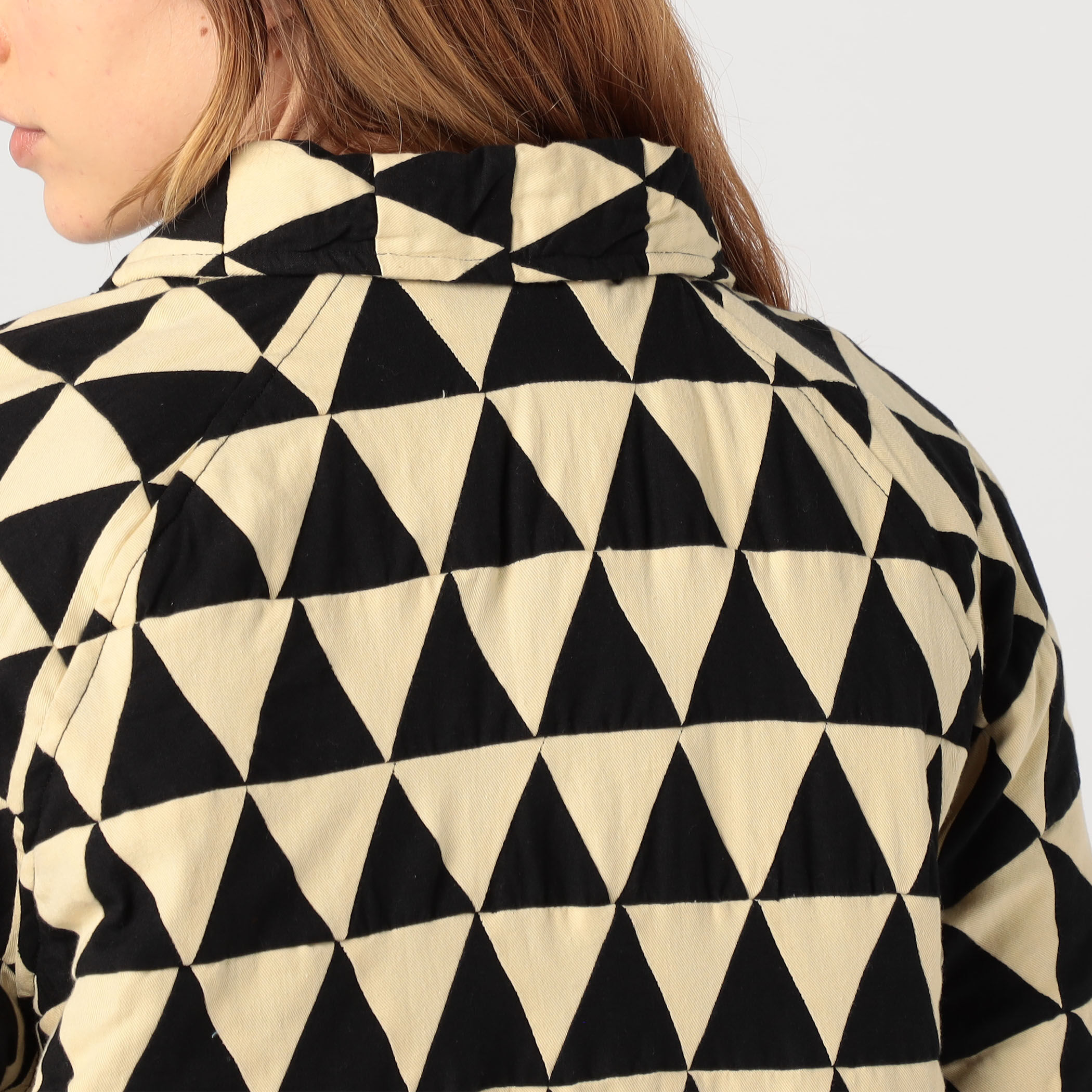 BODE THOUSAND PYRAMIDS QUILT JACKET