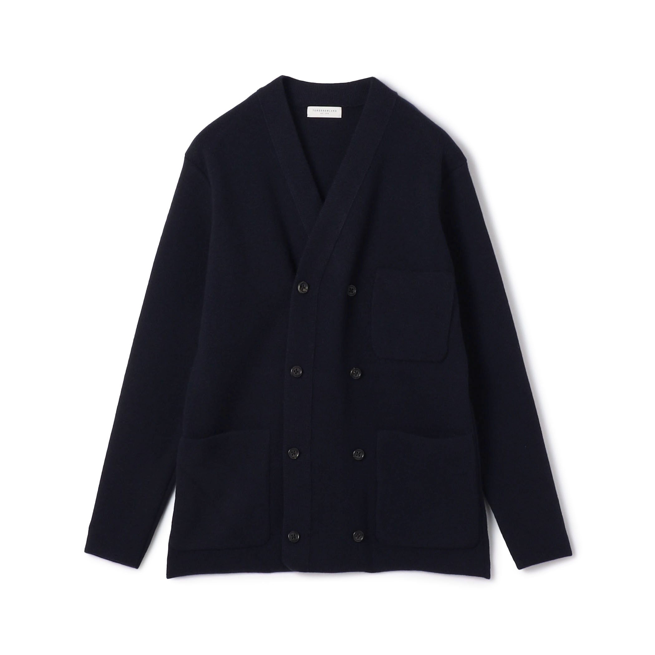 カシミヤ ダブルブレステッド カーディガン｜トゥモローランド 公式通販