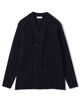 カシミヤ ダブルブレステッド カーディガン