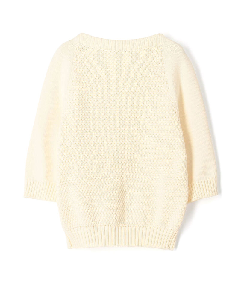 YURI + PARK artigiano JUNE-OG ハーフスリーブニット  