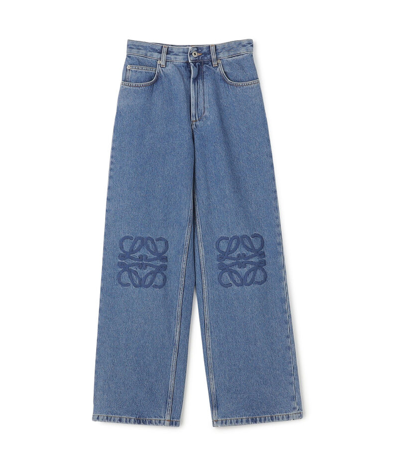 LOEWE ANAGRAM BAGGY JEANS