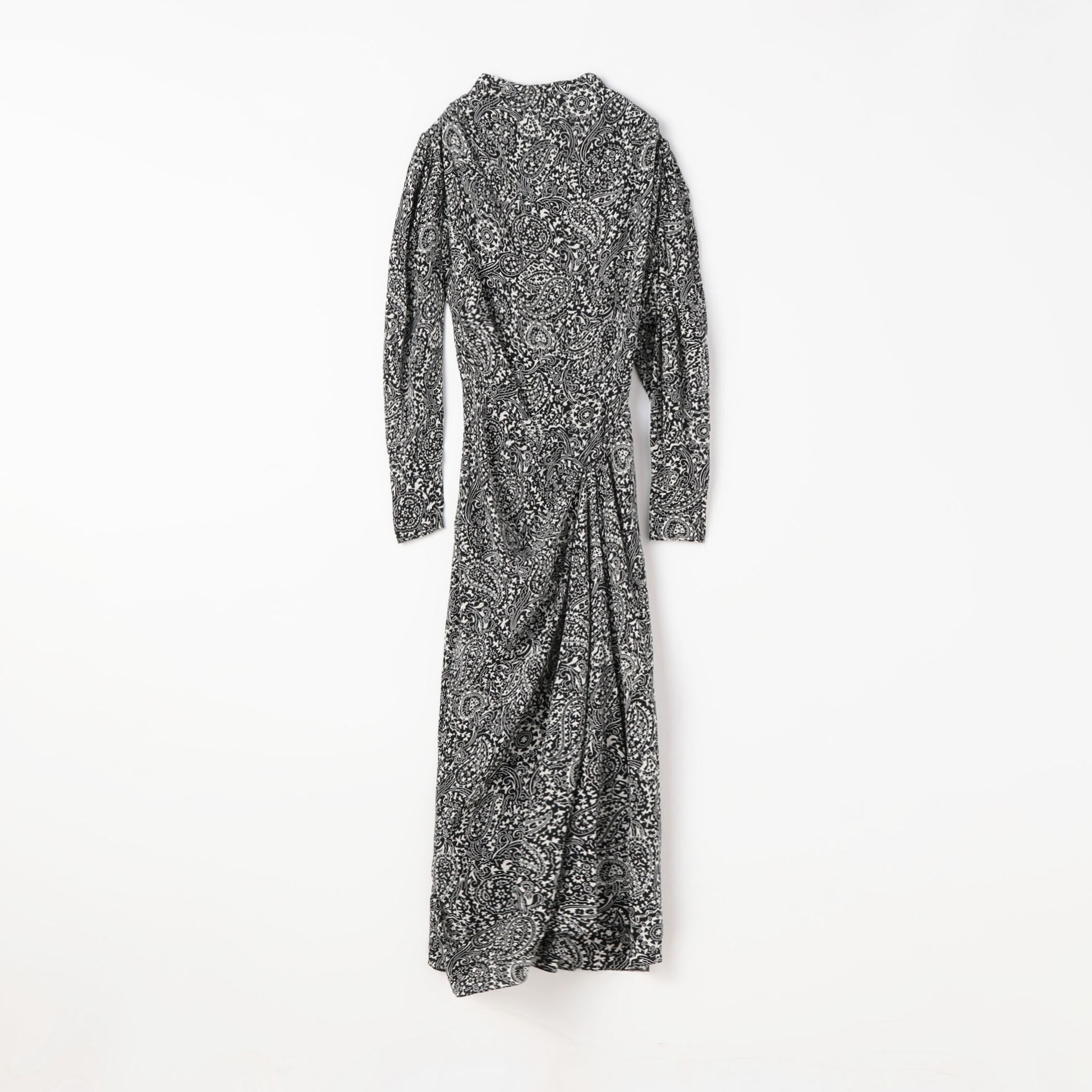 ISABEL MARANT シルク 総柄ワンピース ルーマニア製 X2502 ワンピース