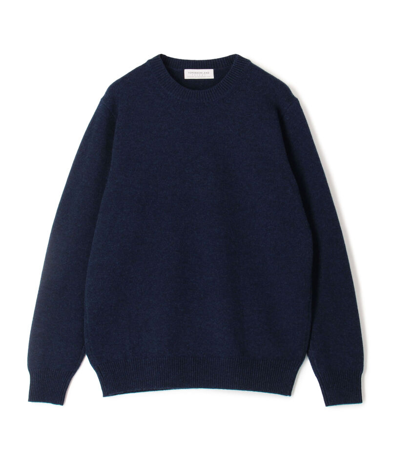 ■■■TOMORROWLAND TRICOT スーパーファインラムウール クルーネックプルオーバー