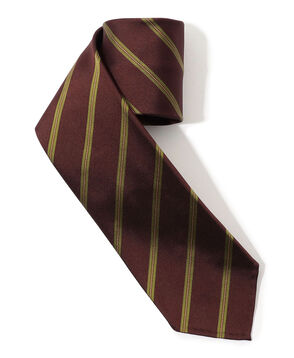 TOMORROWLAND MADE IN ITALY シルク レジメンタルネクタイ