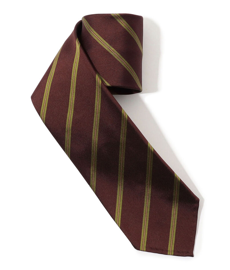 TOMORROWLAND MADE IN ITALY シルク レジメンタルネクタイ