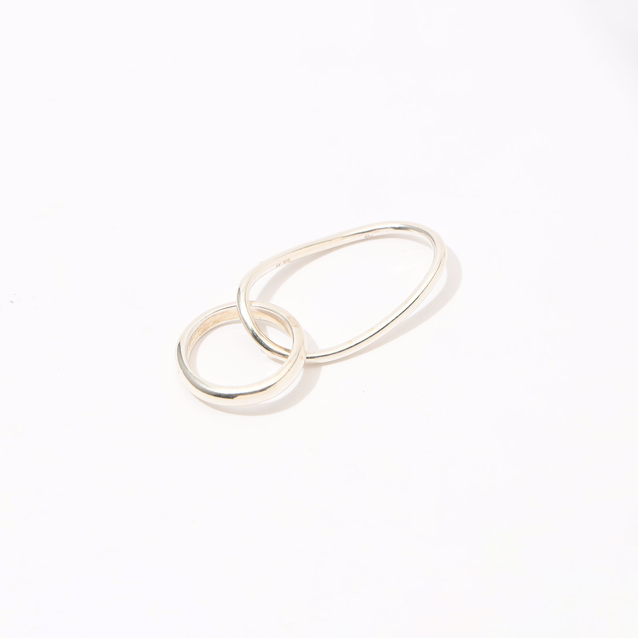 Rieuk. リング ダブルフィンガー Double Wave Ring R-01-S | Rieuk