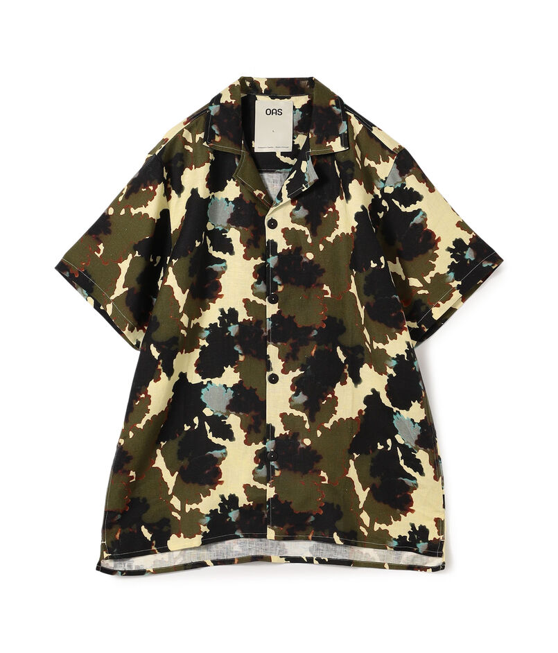 OAS Foliago Cuba Linen Shirt
