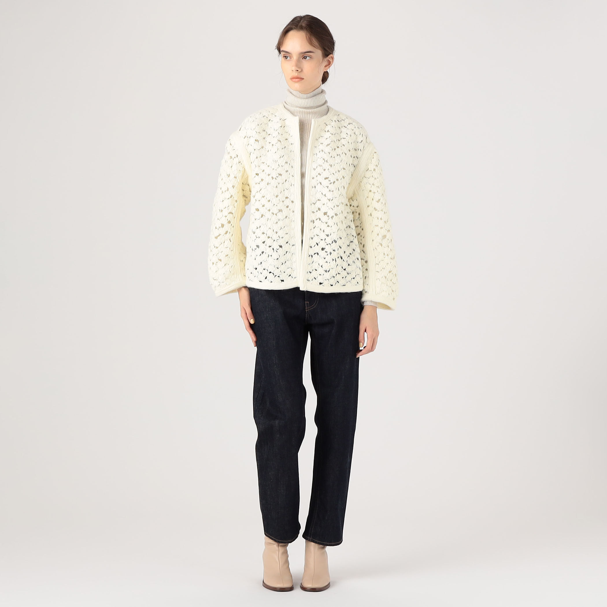 □Hailey クルーネックジャケット｜トゥモローランド 公式通販