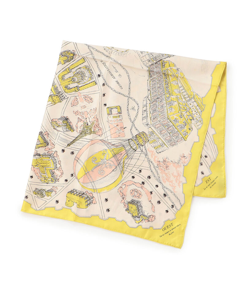 MANIPURI PARIS シルクスカーフ