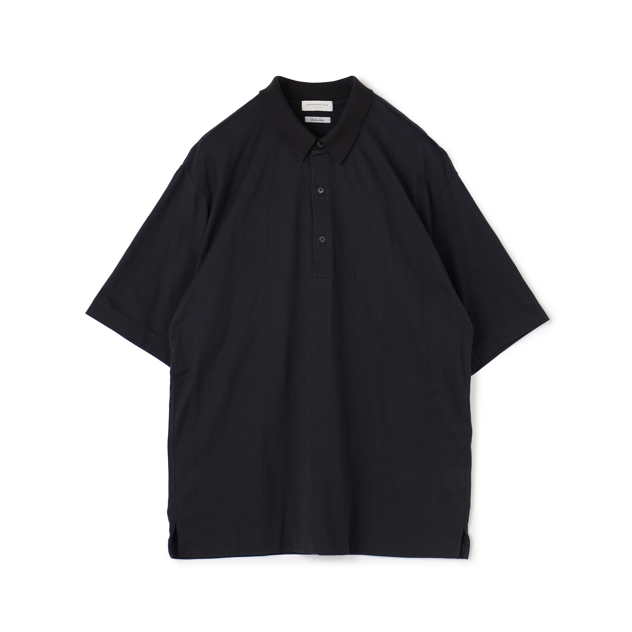 スビンコットンジャージー デザインポロシャツ｜トゥモローランド 公式通販