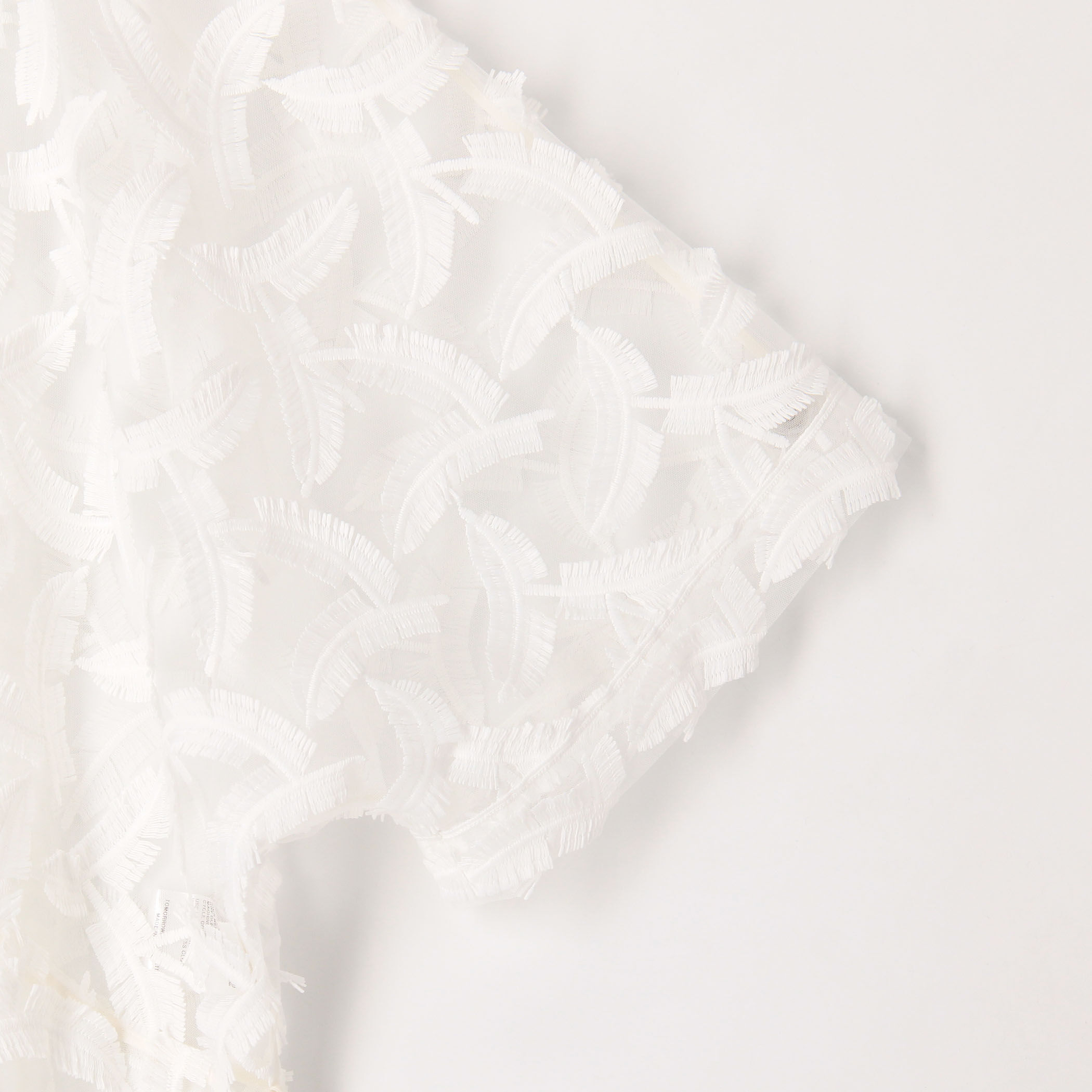 WINGチュールエンブロイダリー オーバーシャツ｜トゥモローランド 公式通販