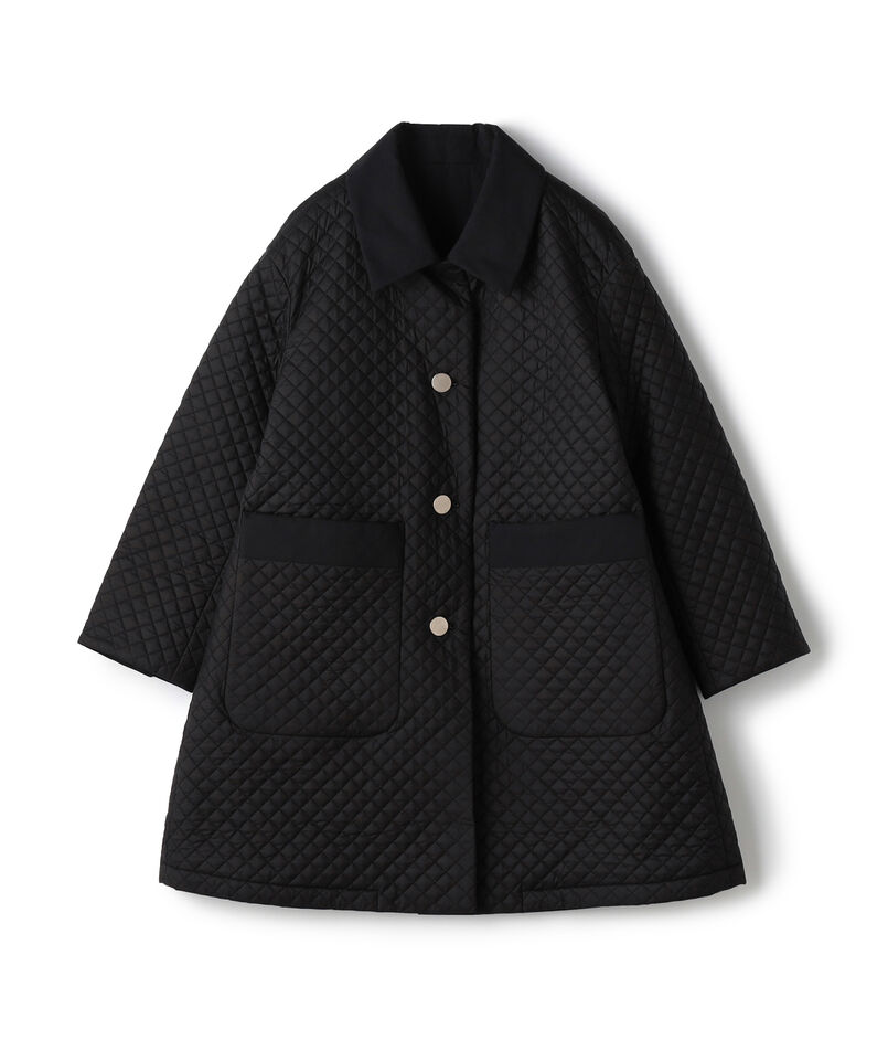 パデットリバーキルティング リバーシブルハーフコート