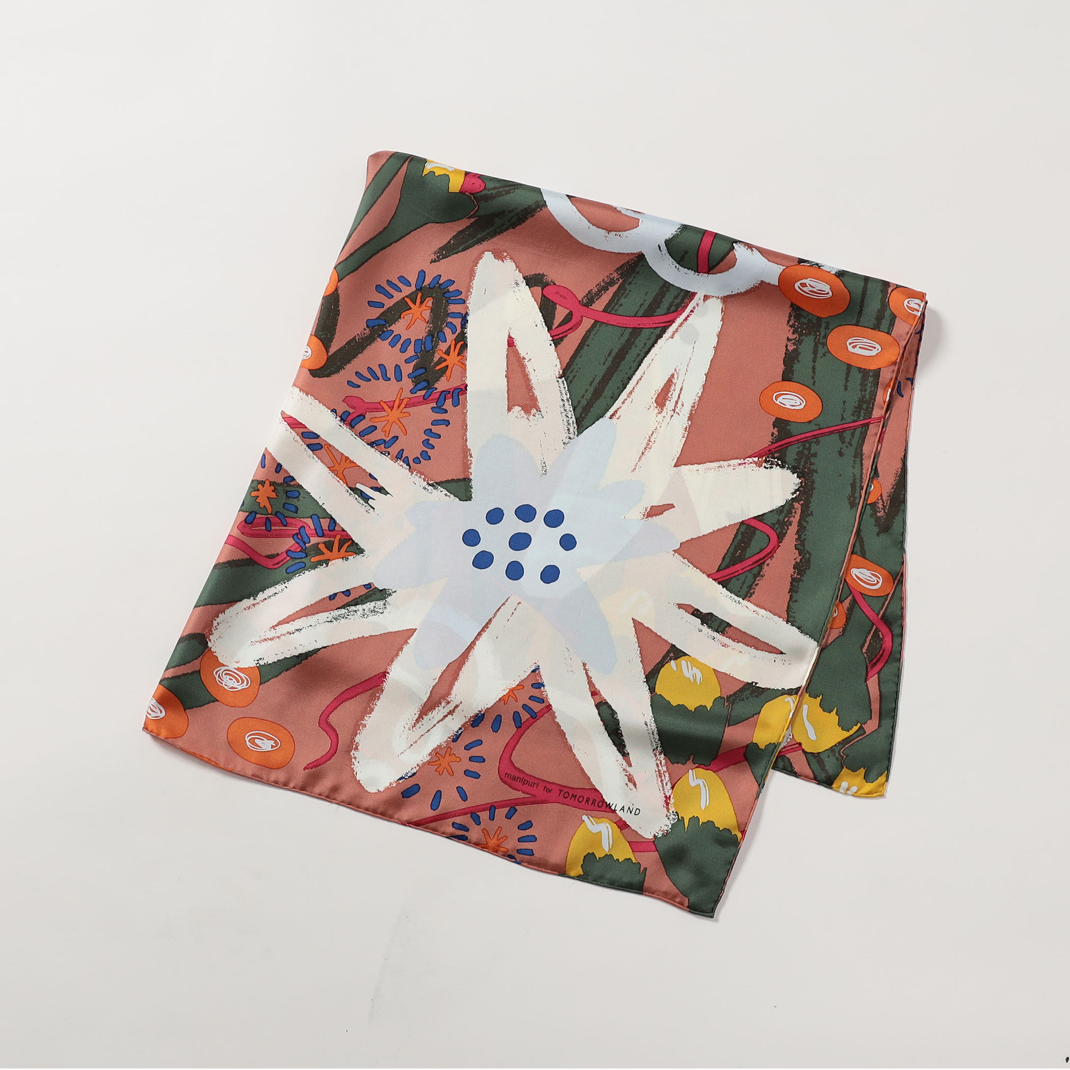 別注】manipuri FLOWER スカーフ｜トゥモローランド 公式通販
