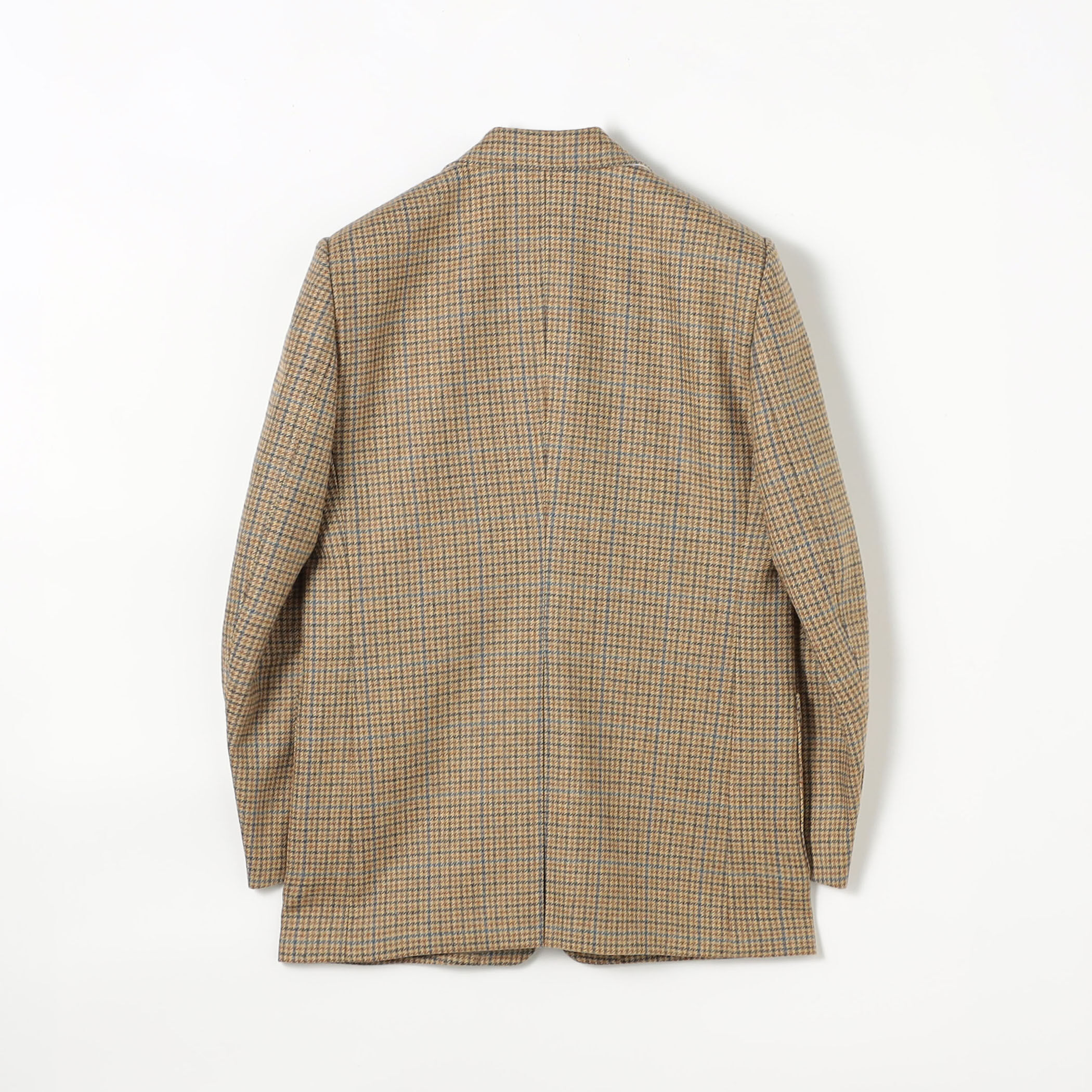 ウールツイード シングルブレステッド2Bジャケット LOVAT