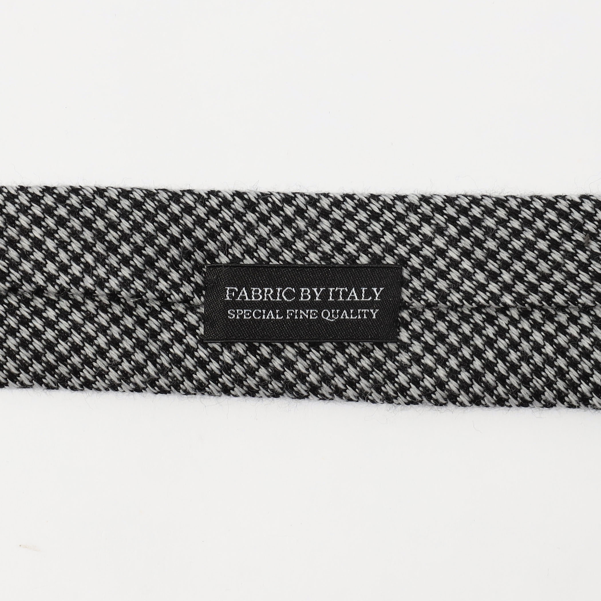 TOMORROWLAND ウールシルク ハウンドトゥース柄ネクタイ