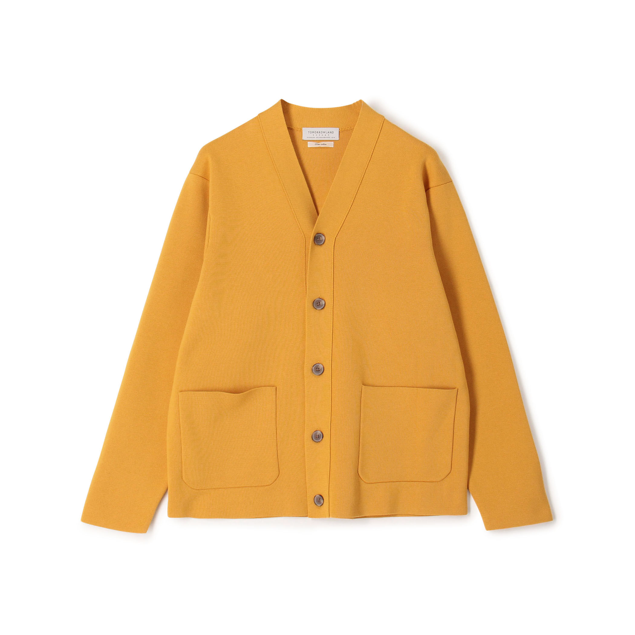 TOMORROWLAND tricot コットンポリエステル Vネックカーディガン
