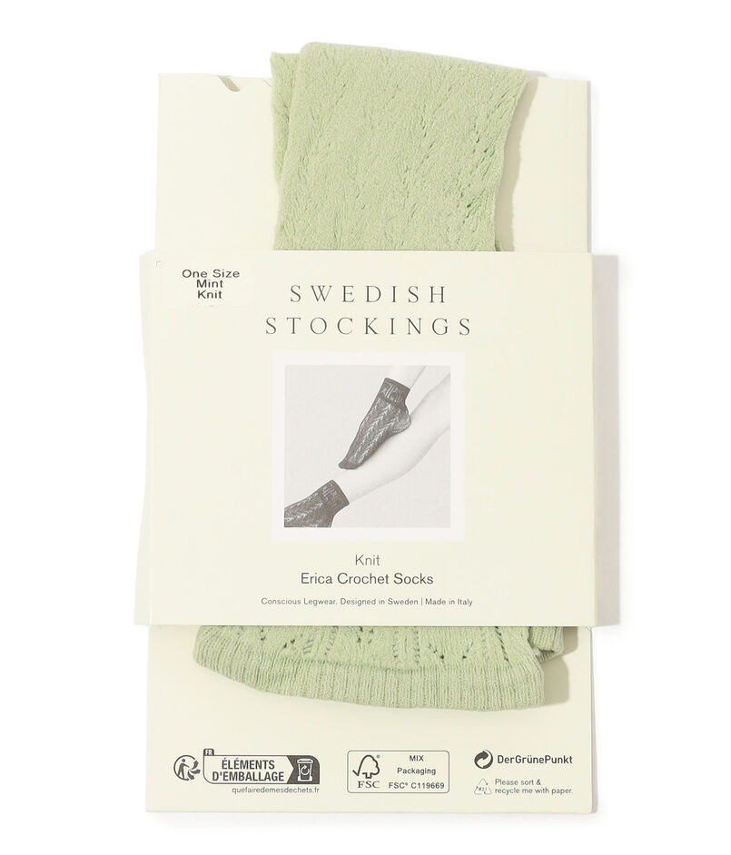 SWEDISH STOCKINGS Erica Crochet Socks クロシェソックス