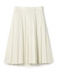 スビンコットンツイル プリーツスカート