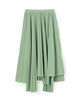 PLAN C PLEATED LONG SKIRT アシンメトリー プリーツスカート