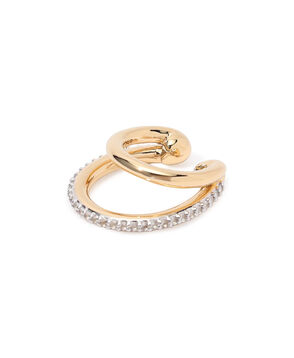 Otiumberg. Pave Double Ear Cuff