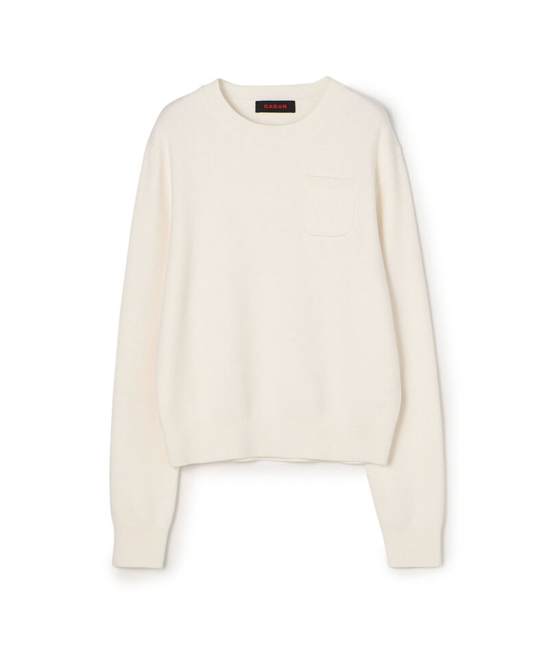 CABaN Cotton cashmere pocket Pullover