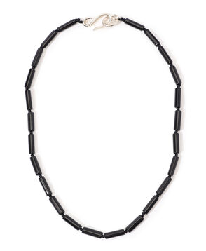 R.ALAGAN SMALL TUBE ONYX ネックレス