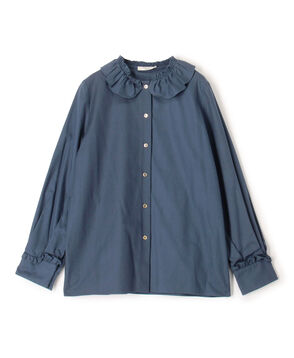 Atlantique Ascoli ERBA フリルカラーブラウス
