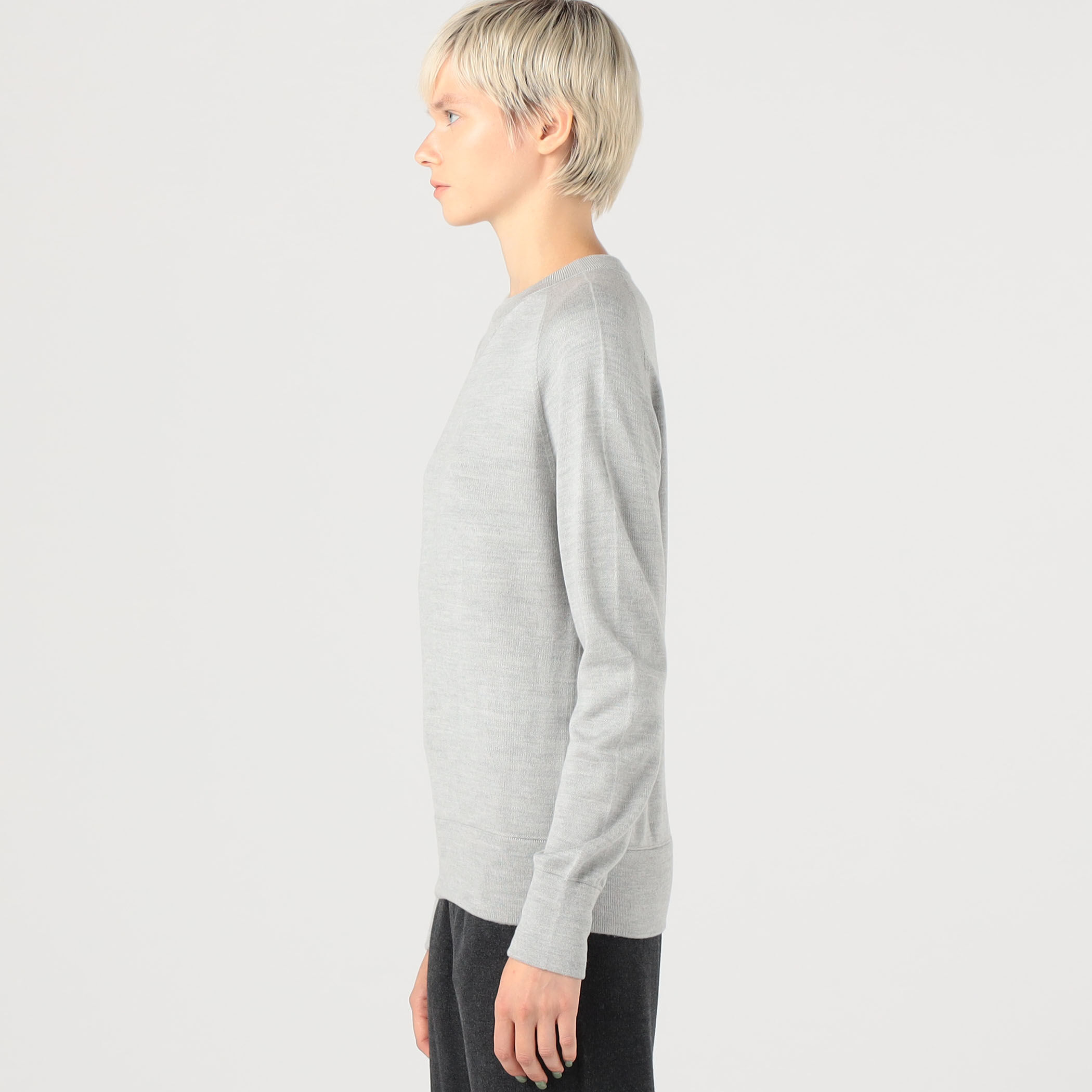 GALERIE VIE（ギャルリー ヴィー）の「ファインウーステッド クルーネックプルオーバー（ニット/セーター）」 - WEAR