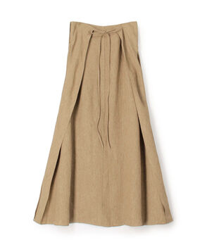 RUOHAN KORA SKIRT リネン ロングスカート