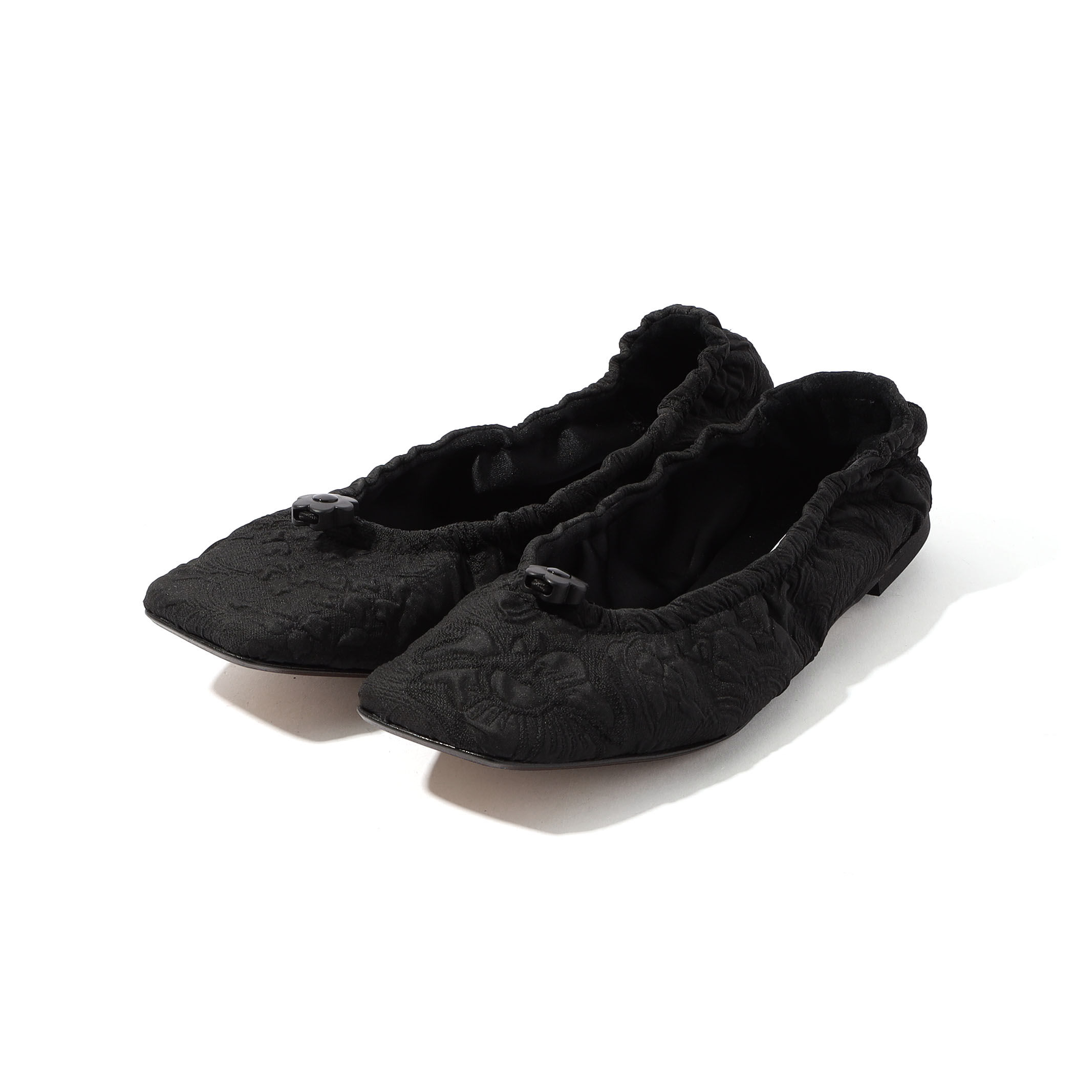 新品　セシリーバンセン　 ブラック フラットシューズ　41 CECILIE BAHNSEN - 新品 セシリーバンセン ブラック フラットシューズ