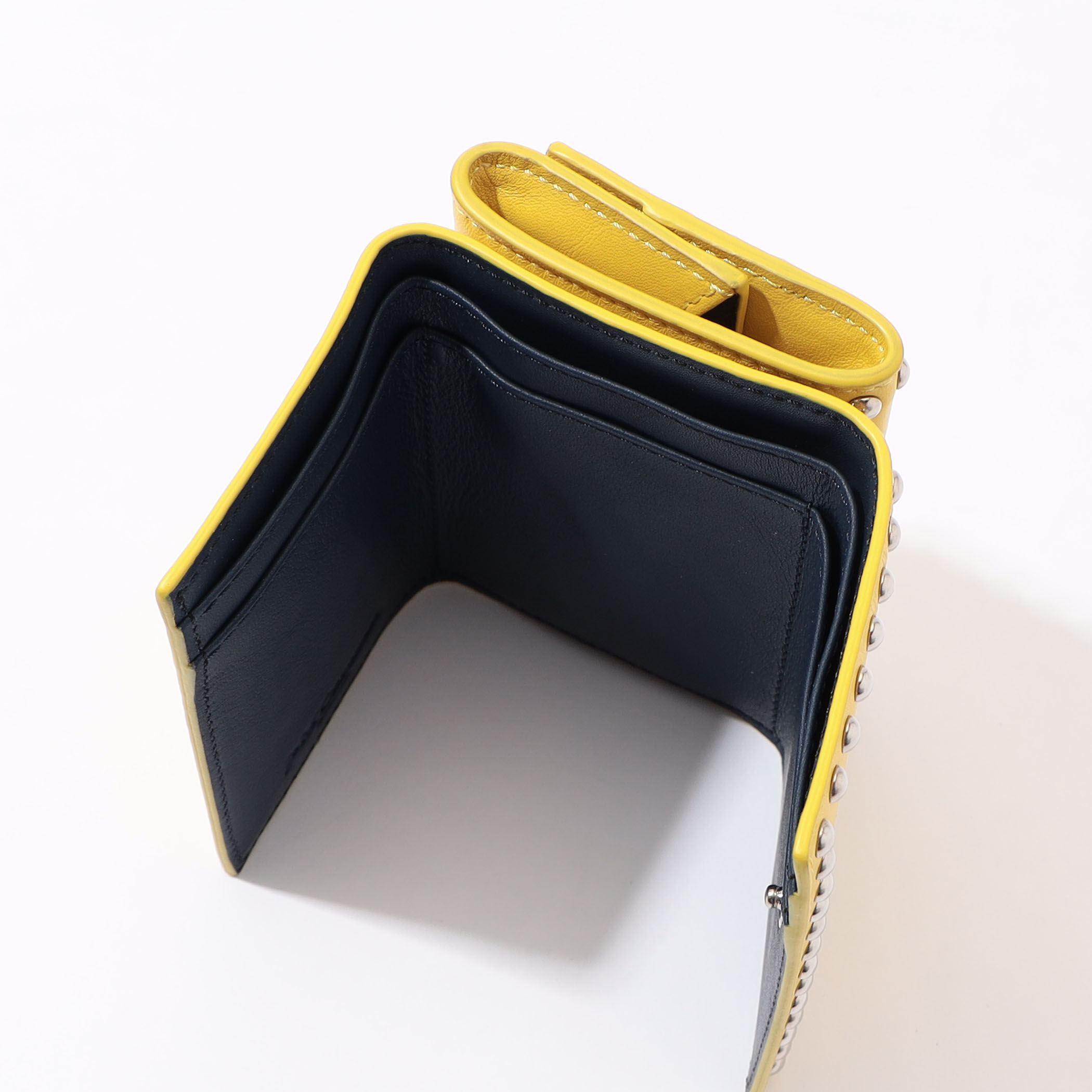 【新品未開封・送料無料】 J＆M DAVIDSON FOLD WALLET WITH STUDS ミニウォレット｜トゥモローランド 公式通販 小物