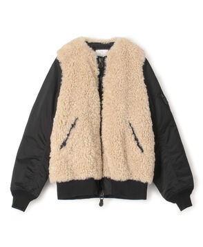 【別注】FAUX SHEARLING TYPE MA-1JACKET