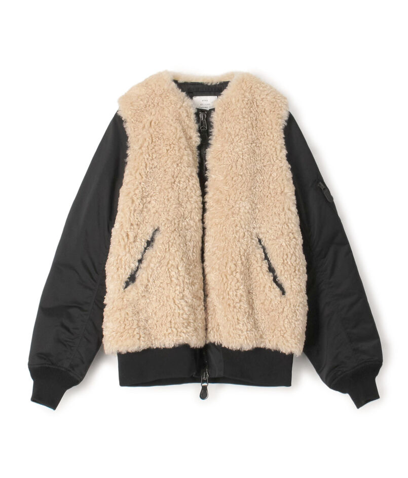 【別注】FAUX SHEARLING TYPE MA-1JACKET