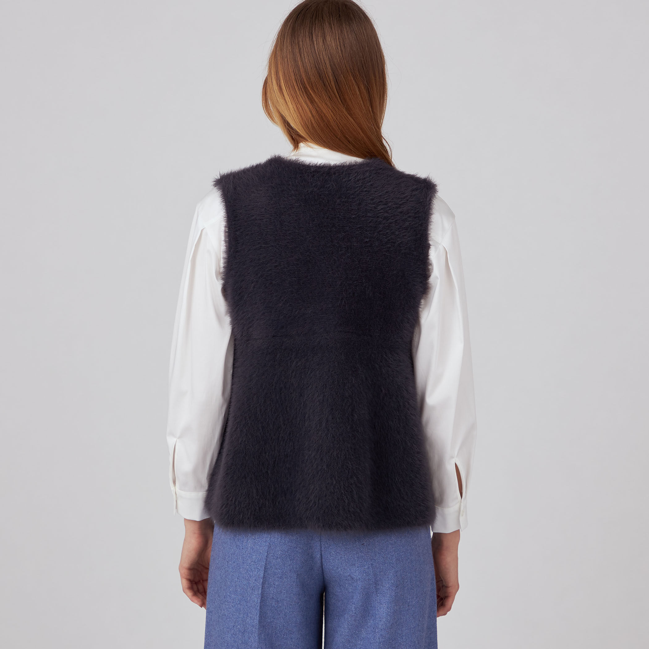 □フェザーヤーン ペプラムベスト｜トゥモローランド 公式通販