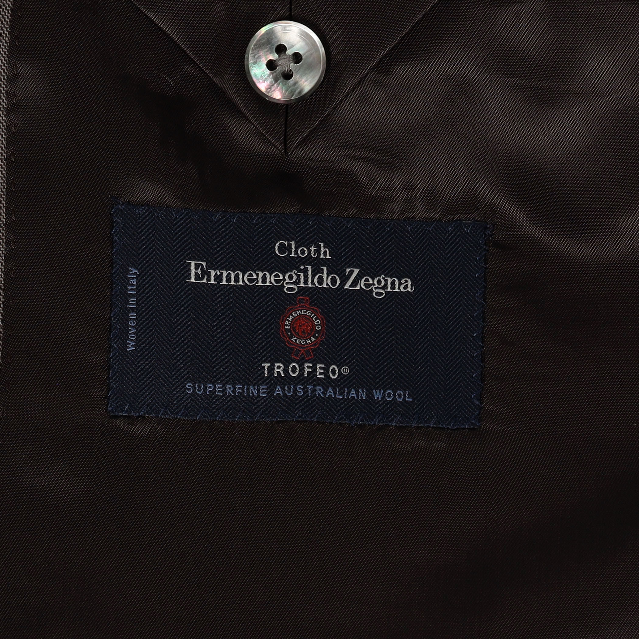 TROFEO ウール シングルブレステッド2Bスーツ E.Zegna TROFEO ウール シングルブレステッド2Bスーツ E.Zegna