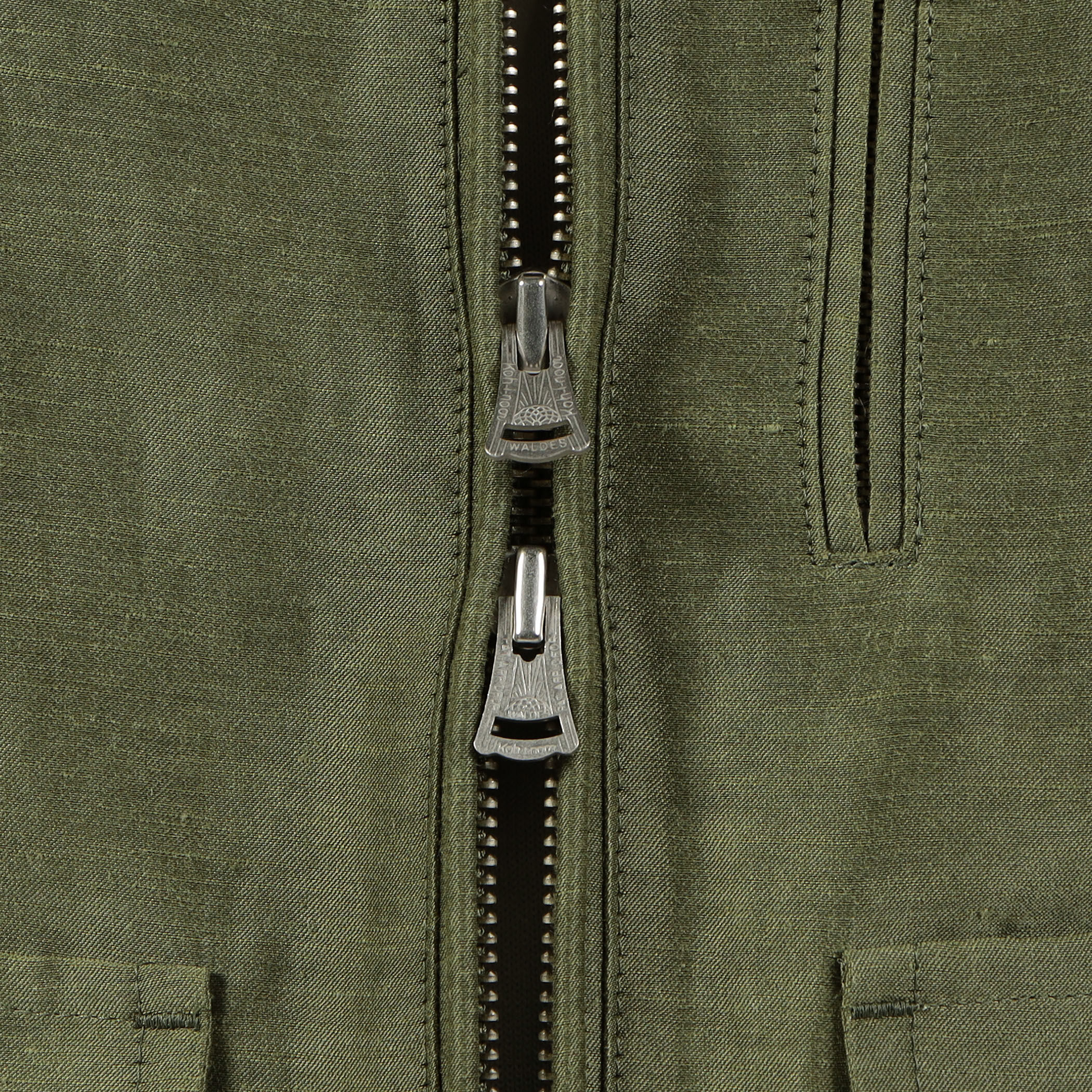 リネンキュプラ ジップアップブルゾン｜トゥモローランド 公式通販