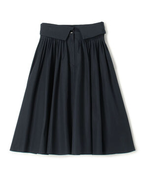 【WEB先行予約】コットンタイプライター ウエストタックスカート