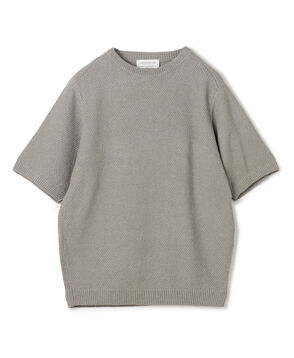 TOMORROWLAND tricot コットンリネン クルーネックプルオーバーニット