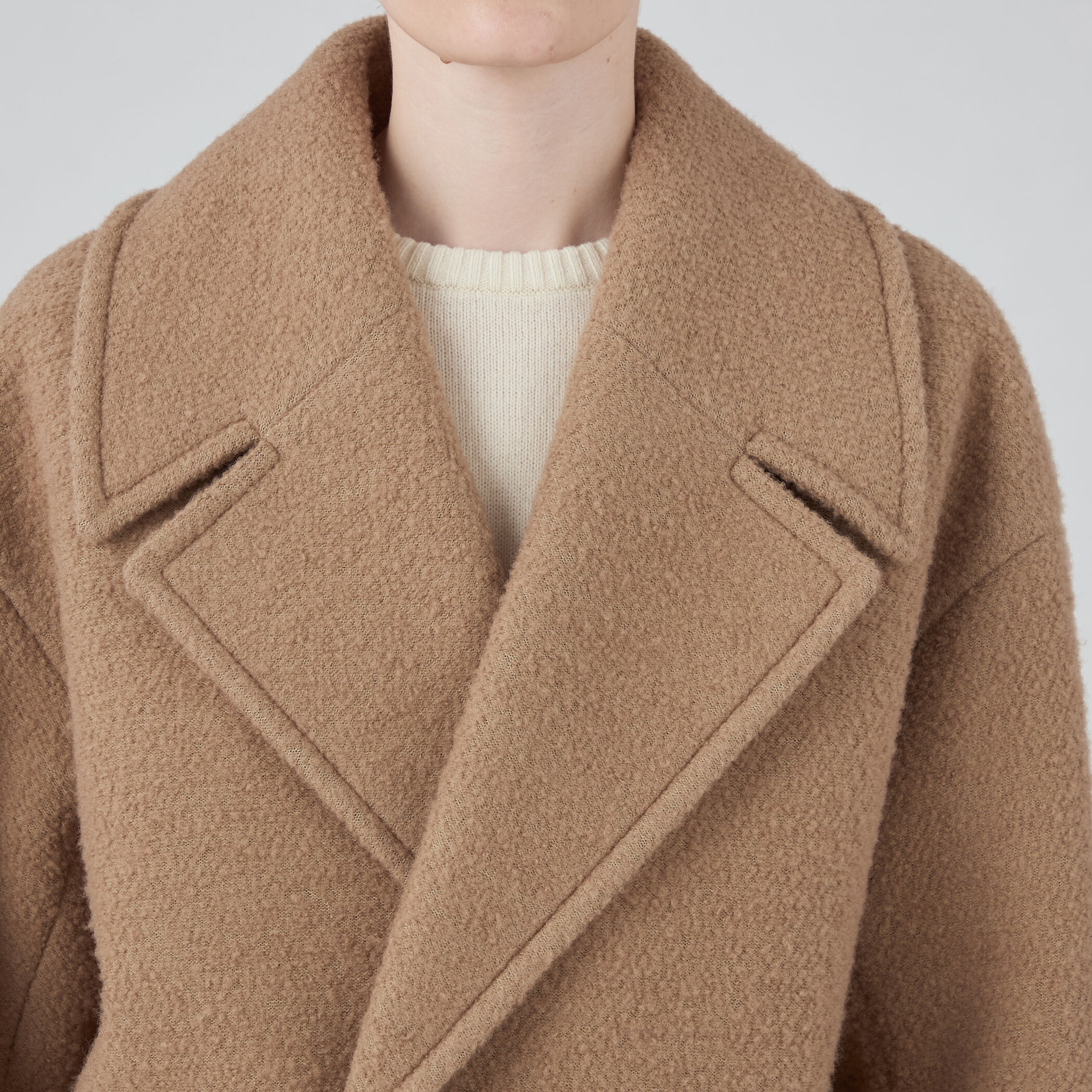 □ブークレーボンディング ダブルブレストコート｜トゥモローランド